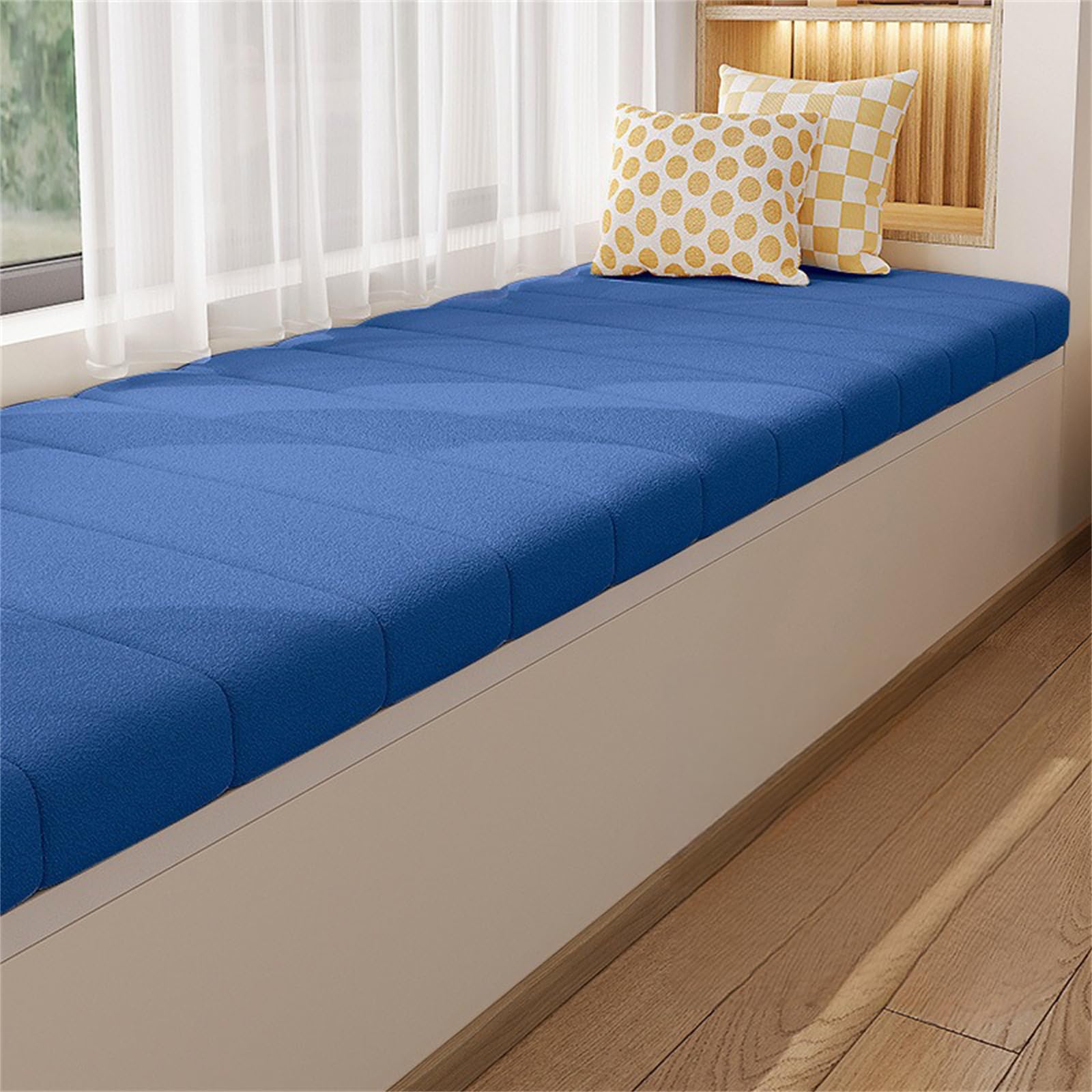 Cuscini Per Sedile A Bovindo In Pile, Personalizzabili, Spessore 3-11 Cm, Impermeabili E Antigraffio, Per Interni