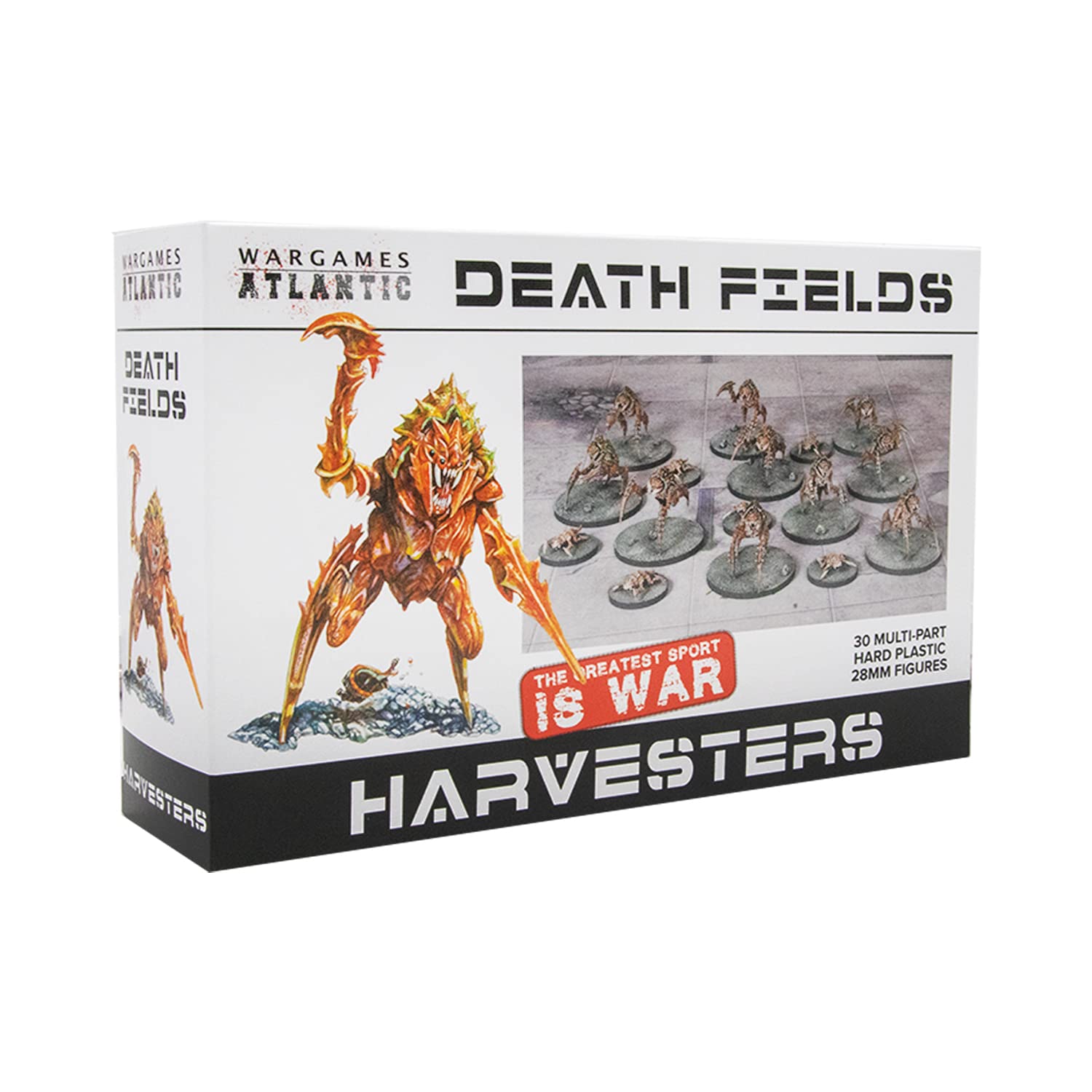 Wargames Atlantic - Harvesters - Alien Bugs - 30 multipart figures - (28mm scale)