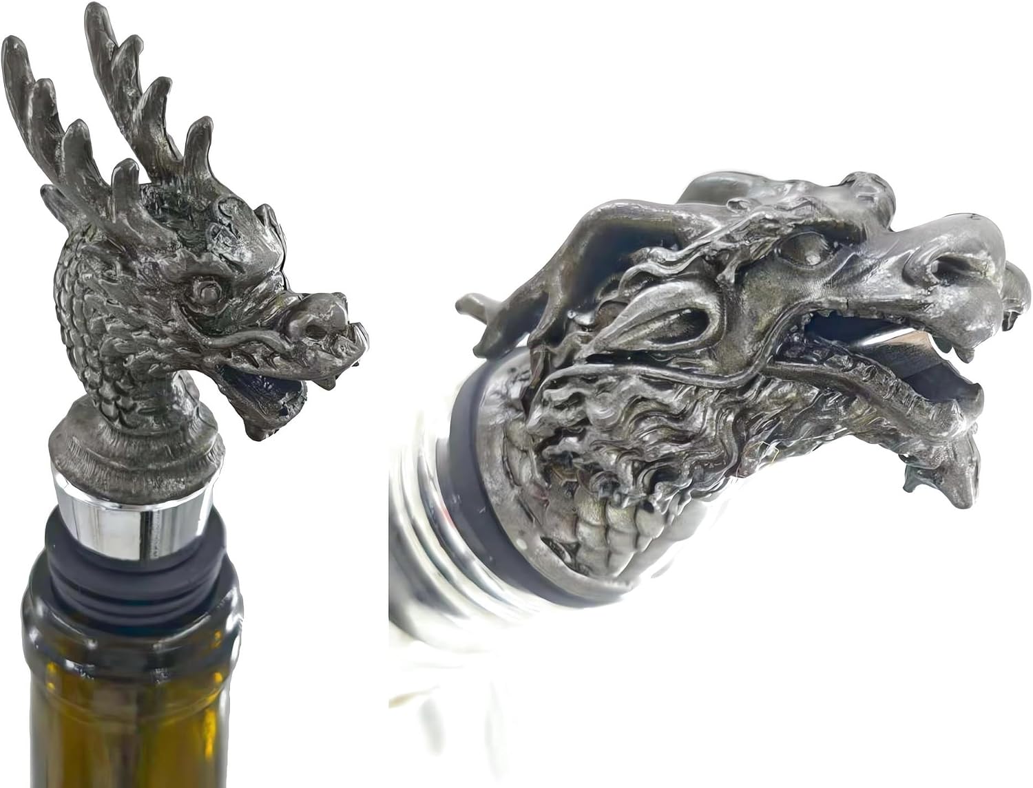2-Pack set Wine Bottle Stopper and Wine Pourer‌ Spout Aerator
