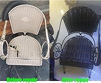 Vista 4 de Kit de reparación de mimbre, kit de reparación de ratán plástico, reemplazo de silla de ratán, material de reparación de mimbre