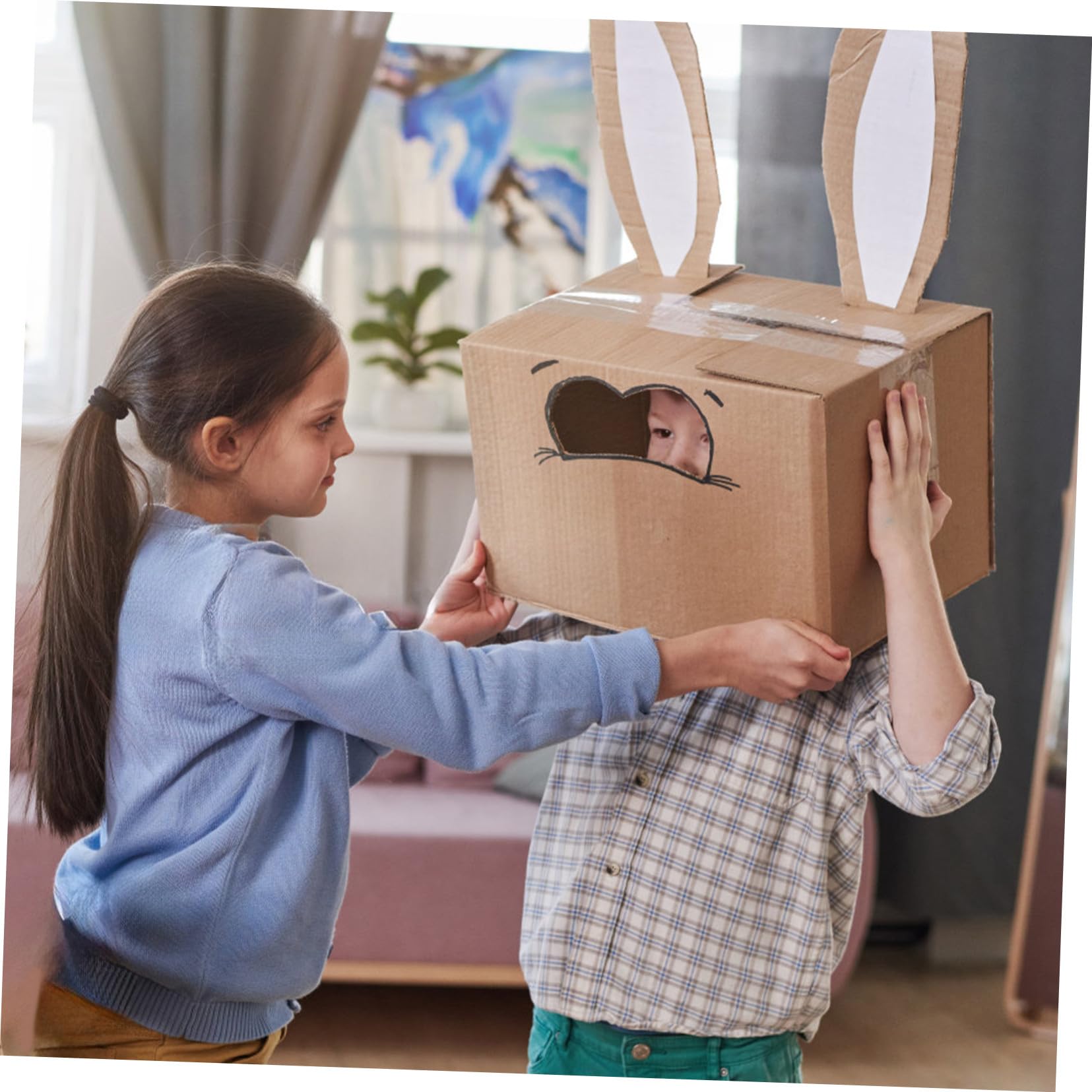 EXCEART Carton Ondulé Simple Face pour Résistant Protection Expédition et Bricolage Polyvalent