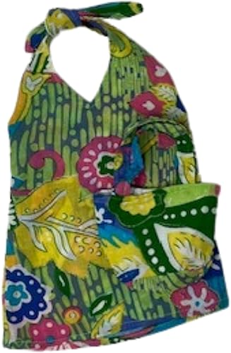 Miniatura 4 de Ropa para muñecas Superstore Vestido floral rosa para muñecas de 15 a 16 pulgadas para bebés y niños