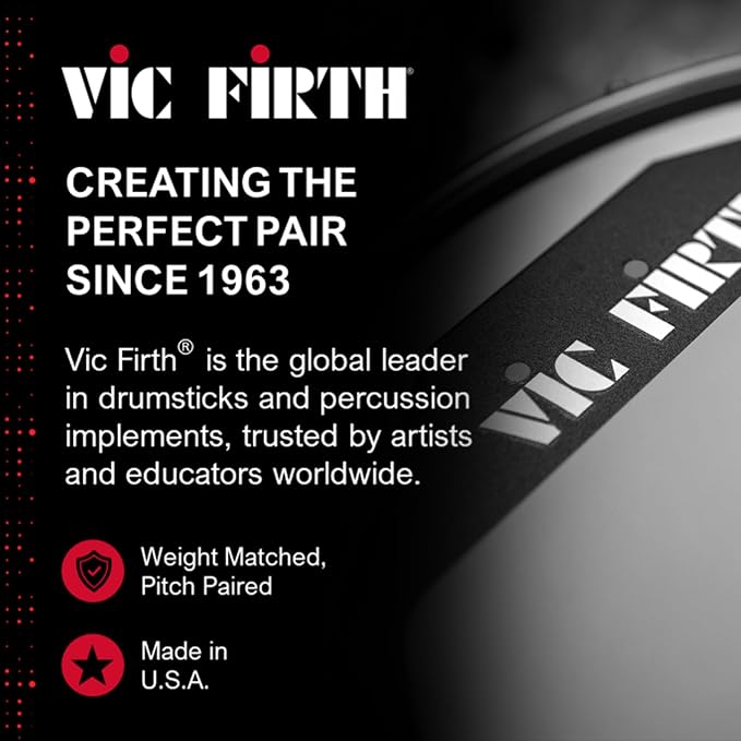 Vic Firth Pad de Práctica Doble 12 pulgadas miniatura 11