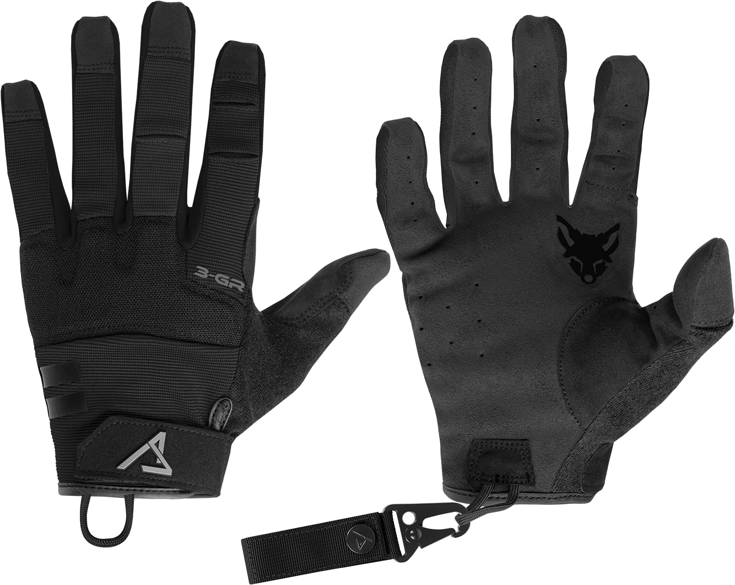 ACE Schakal Outdoor Glove - Guantes Tácticos para Airsoft, Paintball y Deportes de Tiro - Capaz de Pantalla Táctil - S - XXL - 1