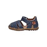 Naturino See-Leather Fisherman Sandals Blue 24