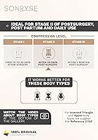 Vista 3 de Sonryse Fajas Colombianas Postparto Reductoras Moldeadoras Levanta Cola Post Cirugía Prenda de Compresión para Mujer