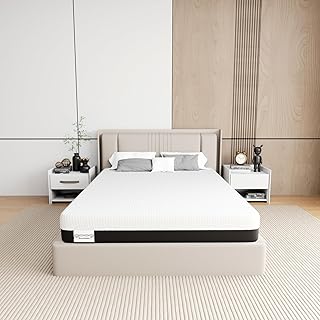 Matratze 140x200cm 20 cm hoch, Memory Foam Matratze, Kaltschaummatratze 7 Komfortzonen, Härtegrad H2 Super Weich, Doppelmatratze, Langlebig und Komfortabel (140x200x20 cm)