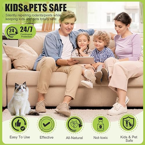 Miniatura 4 de Spray de control de plagas e insectos, repelente de arañas en interiores, repele arañas, hormigas, pez plateado, mosquitos, polillas y más, fórmula