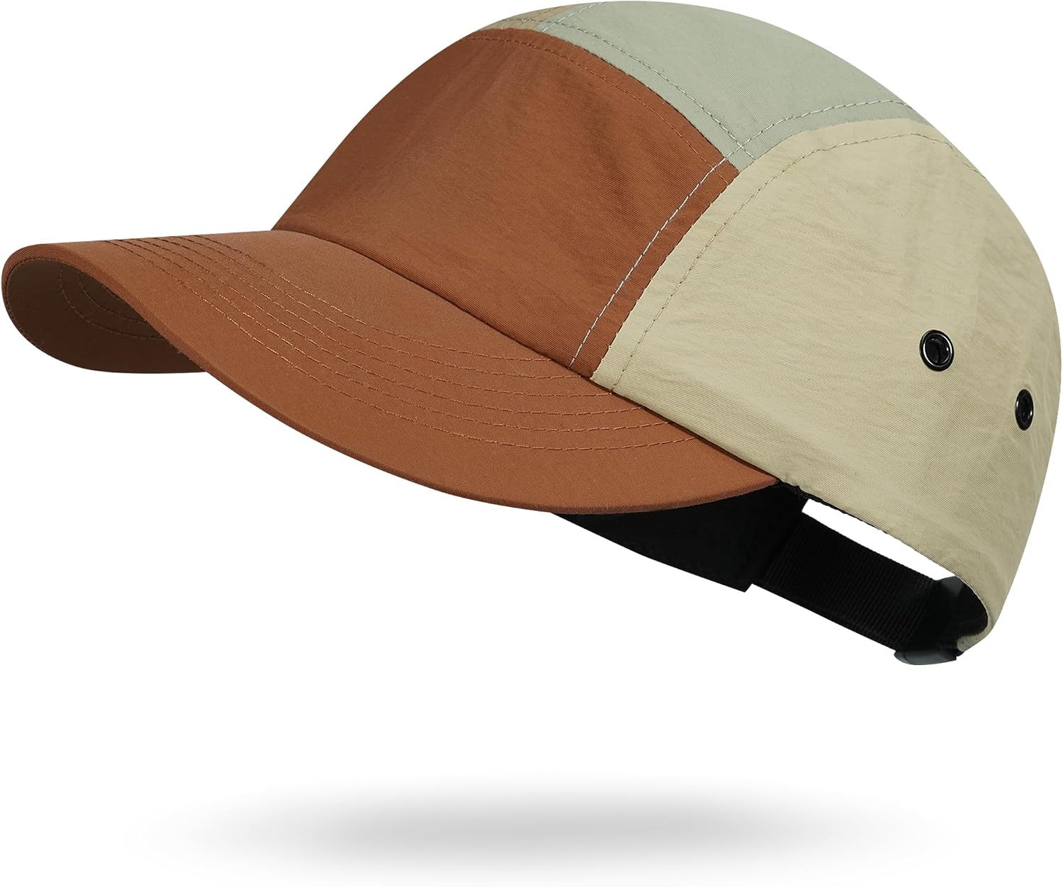 Croogo 5 Panel Running Hat Quick Dry Baseball Cap Colorful Sun Sports Cap