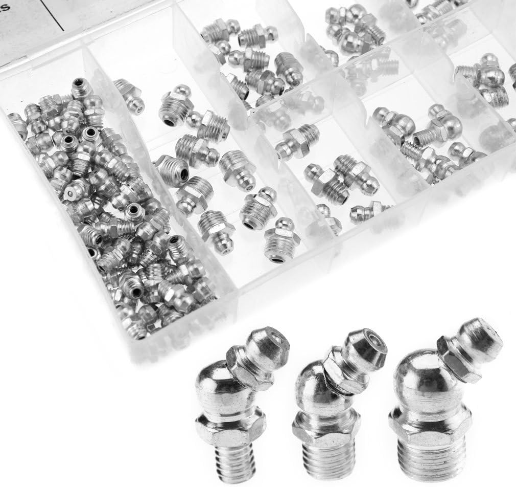 SING F LTD Grease Nipple Assortment 115 Pcs Set M6/M8/M10