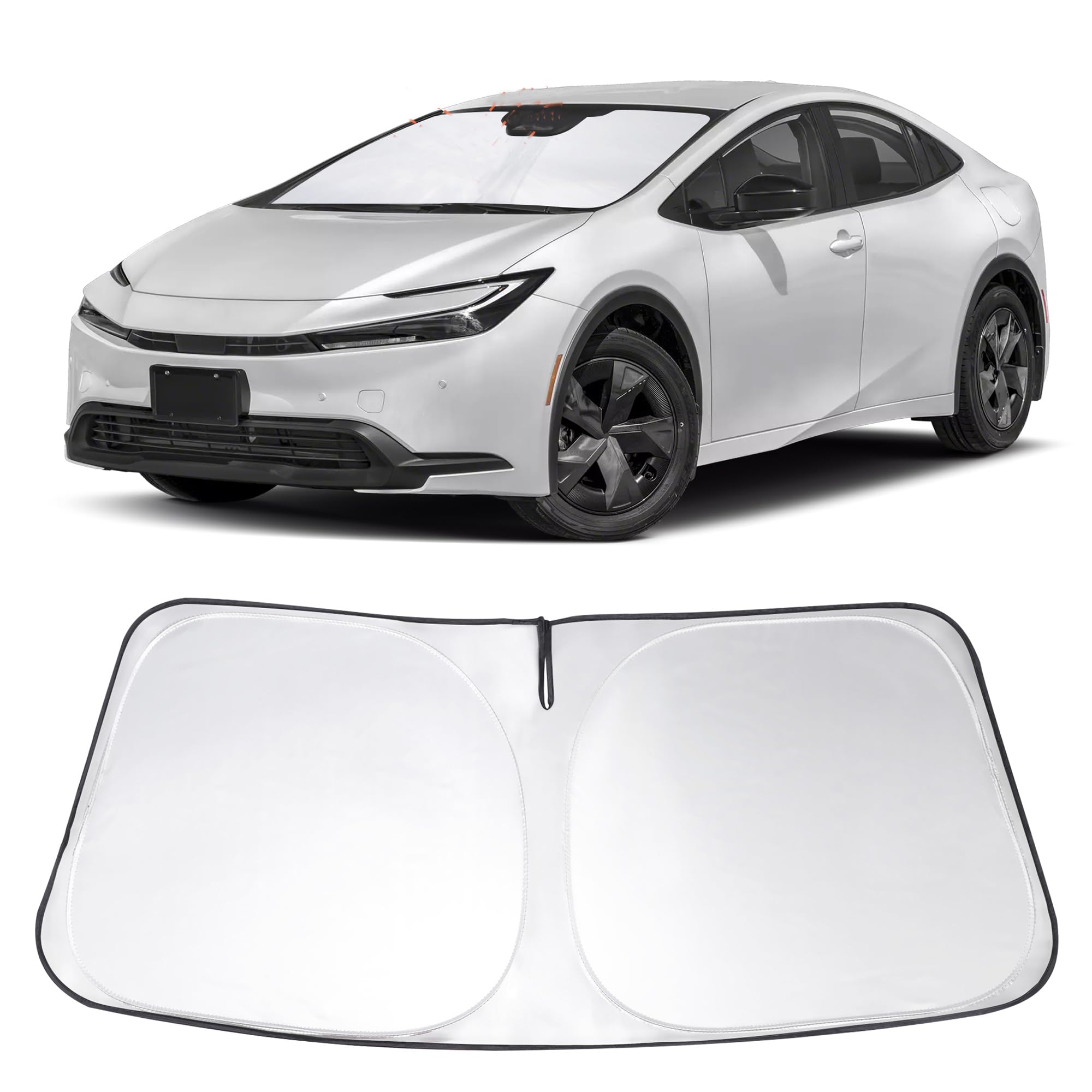 Windshield Sun Shade Sunshade for 2023-2025 2026 Toyota Prius
