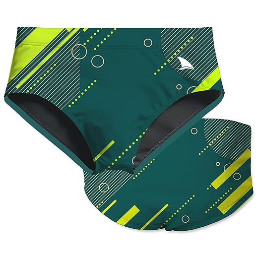 SUNGA INFANTIL FLUOR GEO PROTEÇÃO UV 50+ KAUNA