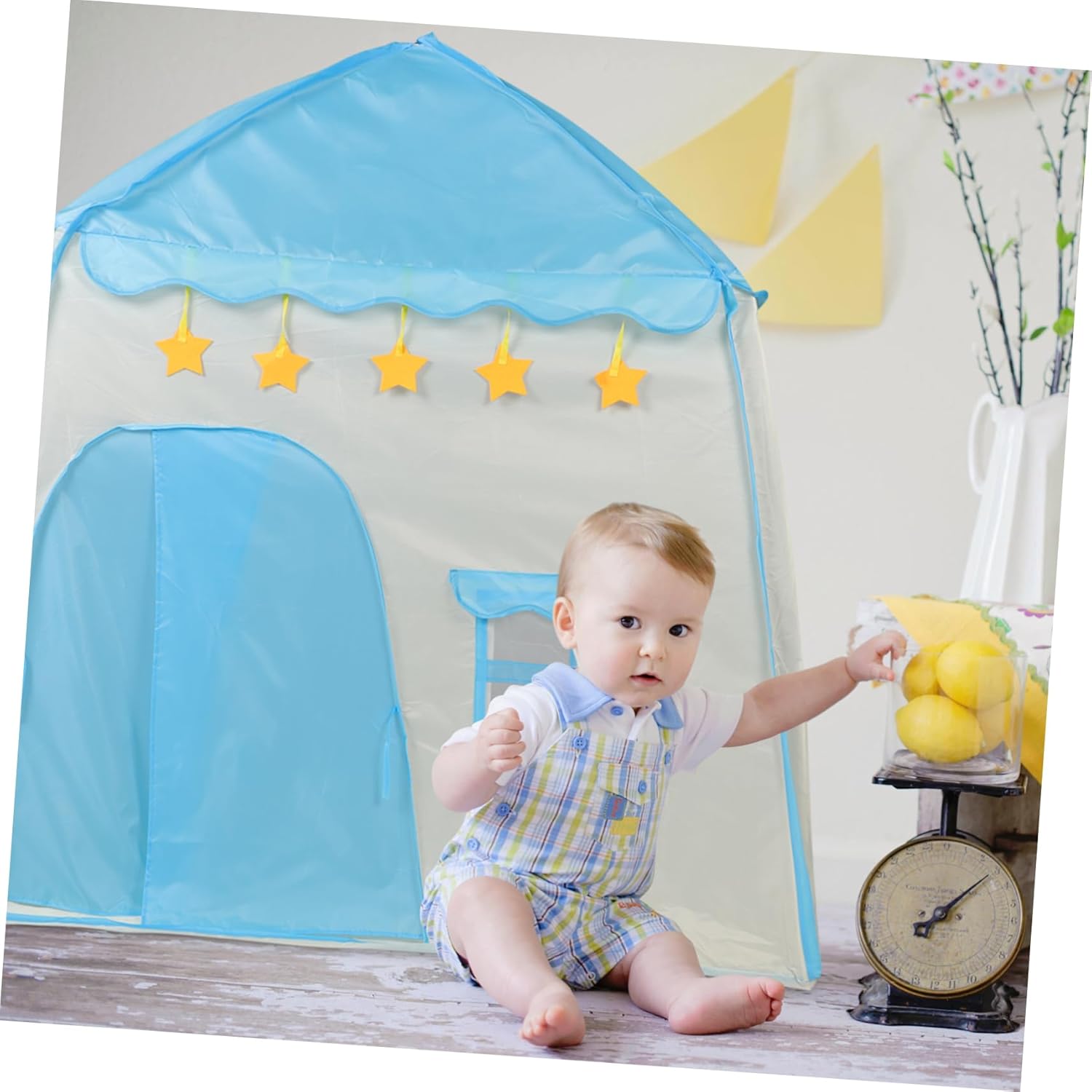 Boy Girl Playhouse Portable Tent Indoor for Boy Girl Foldable Tent for Play and to Install Breathable Material for Indoor and Outdoor Fun