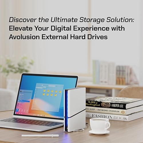 Miniatura 3 de Avolusion PRO-H1 8TB 7200RPM USB 3.2 Gen2 (10Gbps) Disco duro externo (para PC de escritorio Windows o MacOS) (renovado)