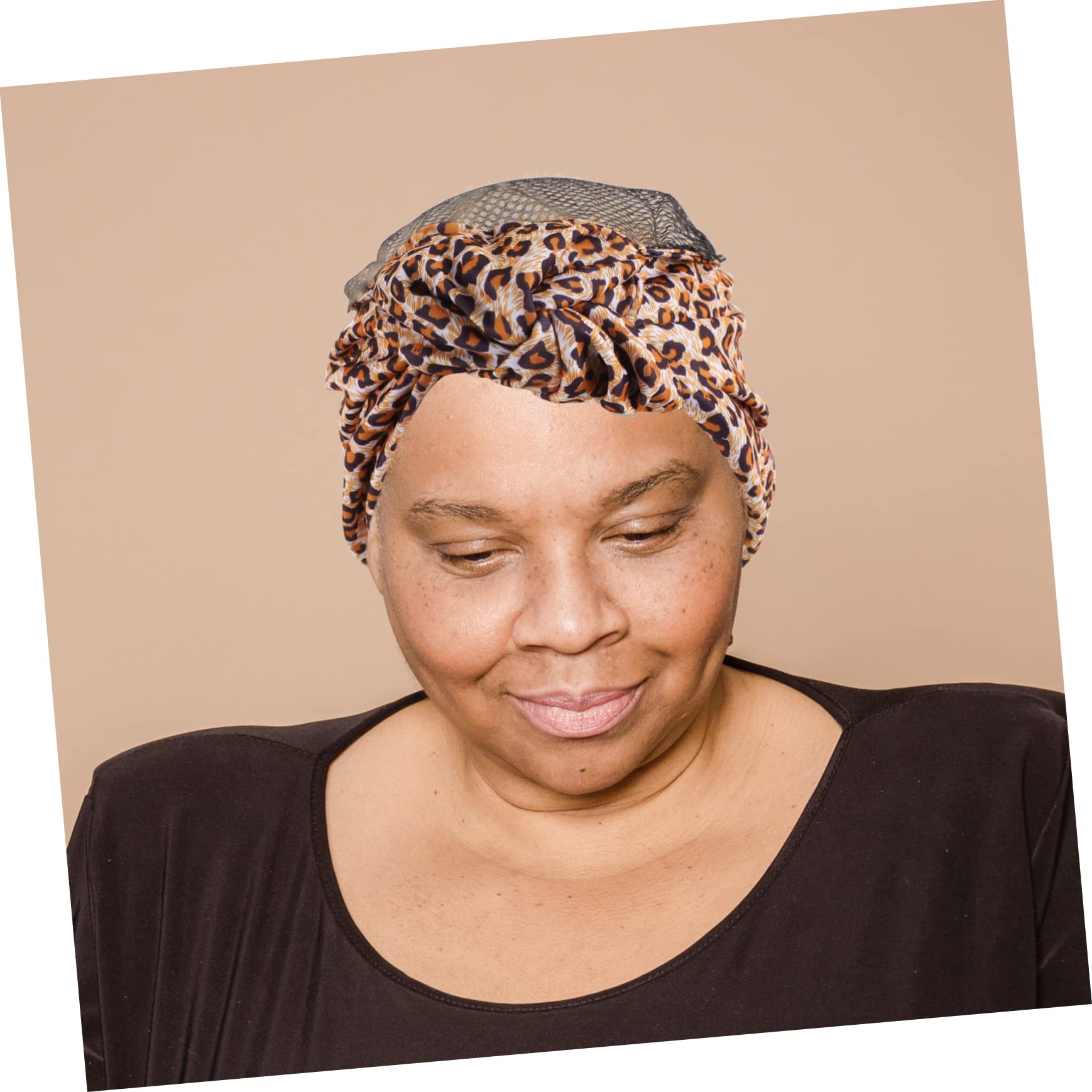 FRCOLOR Elastic Wig Net Headband Lace Net for Braid Wig Mesh for Melting Lace Soft Breathable One Size Fits Most