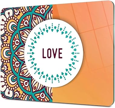 Decovetro Cam Kesme Tahtas  Love Desenli
