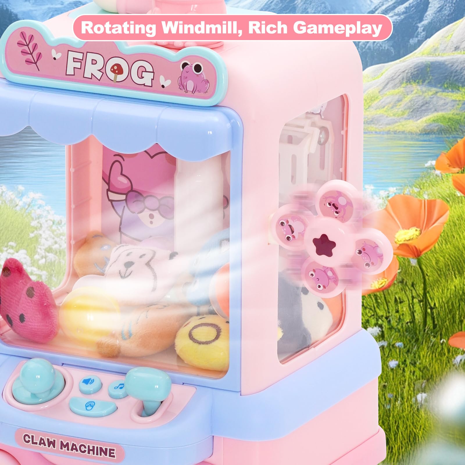 Ark miido Candy Grabber automat do słodyczy, mini automat chwytakowy dla dzieci, automat do słodyczy, automat chwytakowy z gryfem automat dla dzieci
