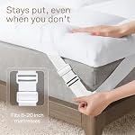 Ultra Soft Twin XL Mattress Topper - Cloud-Like Mattress Pad for Back Pain Relief - Breathable Cooling Material for Hot Sleepers
