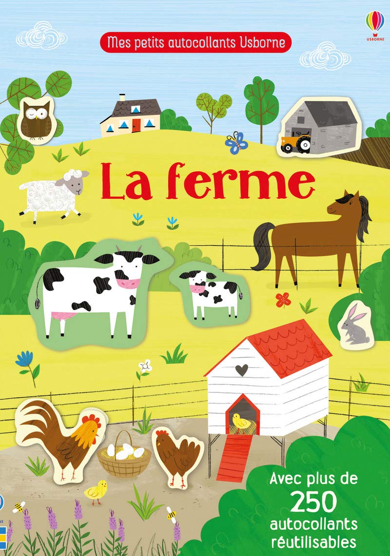 La ferme - Mes petits autocollants Usborne: Avec plus de 250 autocollants réutilisables