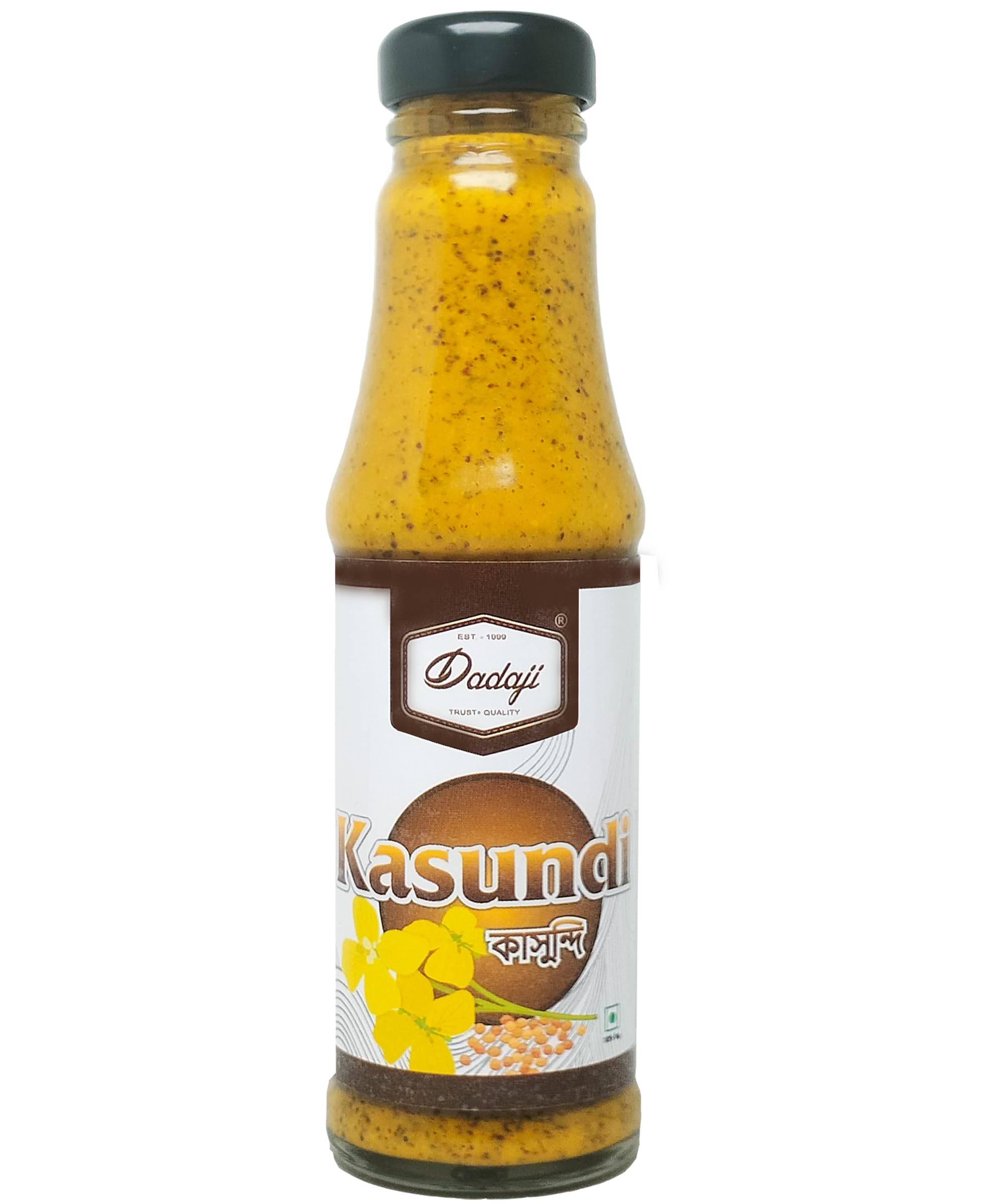 Dadaji Premium Mustard Kasundi Sauce | 200gm | Authentic Bengali Mustard Sauce | Bold, Spicy & Tangy Flavor | Perfect for Snacks & Traditional Dishes