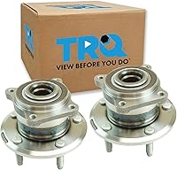 Vista 175 de TRQ Juego de Rodamiento de Rueda Trasera de 2 Piezas y Conjunto de Cubo con Sensor ABS Compatible con Hyundai Sonata 2015-2019 Tucson 2016-2021