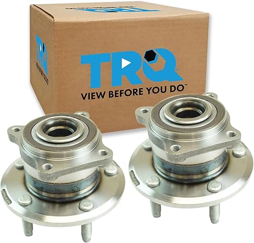Miniatura 174 de TRQ Juego de 2 rodamientos y bujes de rueda delantera izquierda y derecha compatible con Mazda 6 2014-2019 CX-5 2013-2022