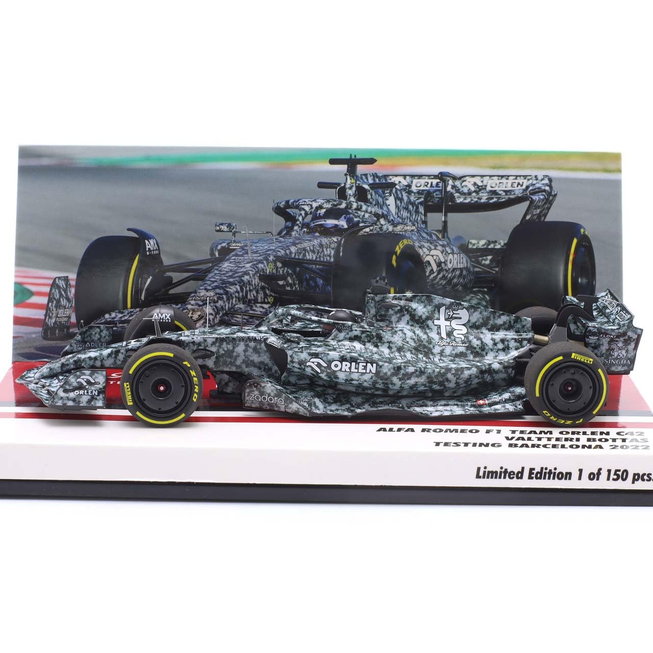 Amazon.co.jp: ミニチャンプス 1/43 アルファ ロメオ C42 F1
