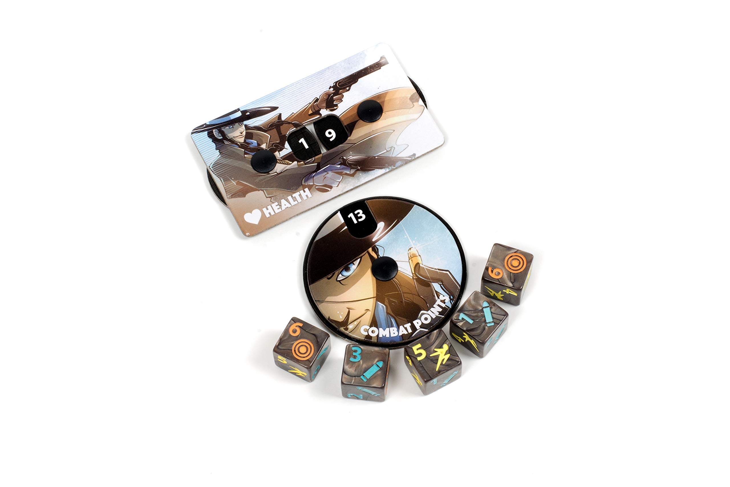 Buy Gunslinger vs Samurai Dice Throne Season Two Board Game Dice