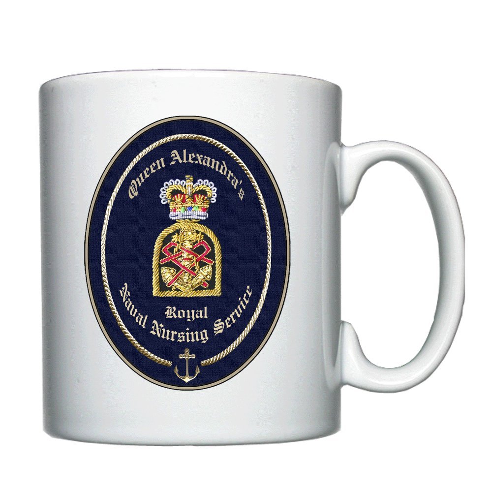 Queen Alexandra's Royal Naval Nursing Service Cap Badge - Personalised Mug