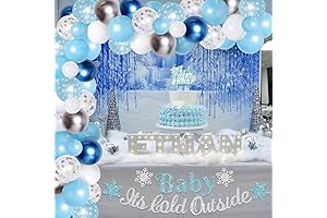 Baby It's Cold Outside Boy Baby Shower Decorations