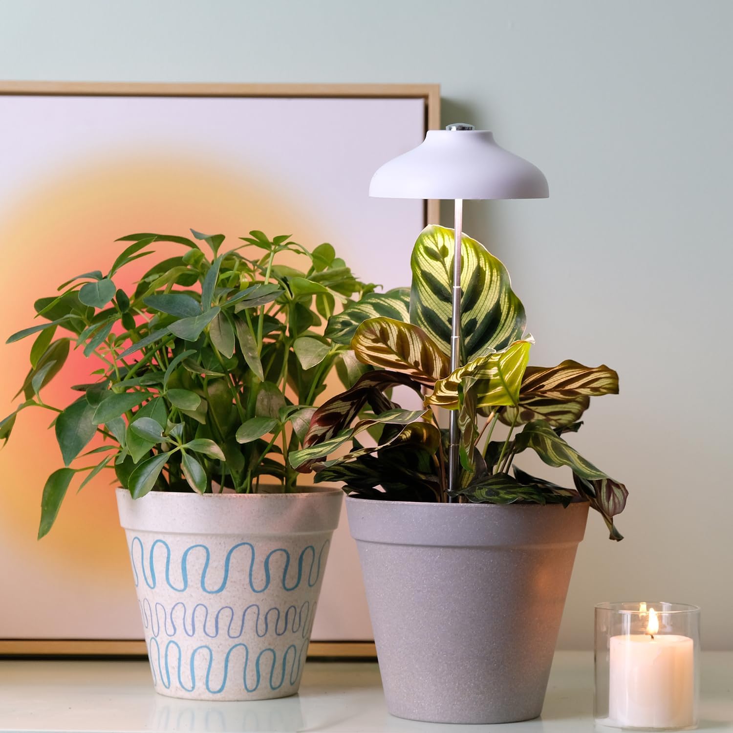 Miracle LED GrowBrella Planter Stake Grow Light (2-Pack)