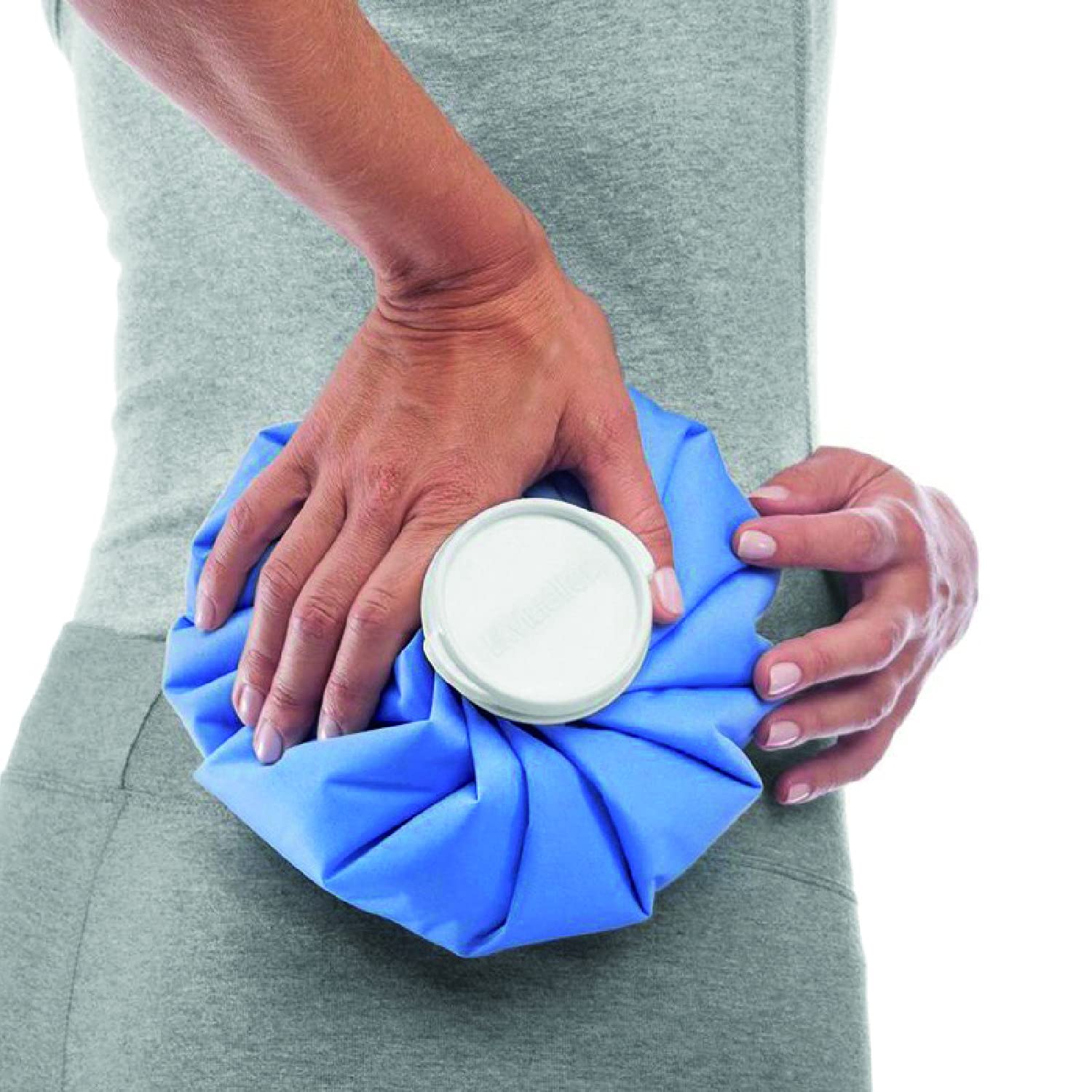 App Life Borsa Ghiaccio per Lesioni, Dispositivo Medico Classe I, Impacco Freddo Riutilizzabile, Terapia Caldo/Freddo, Blu