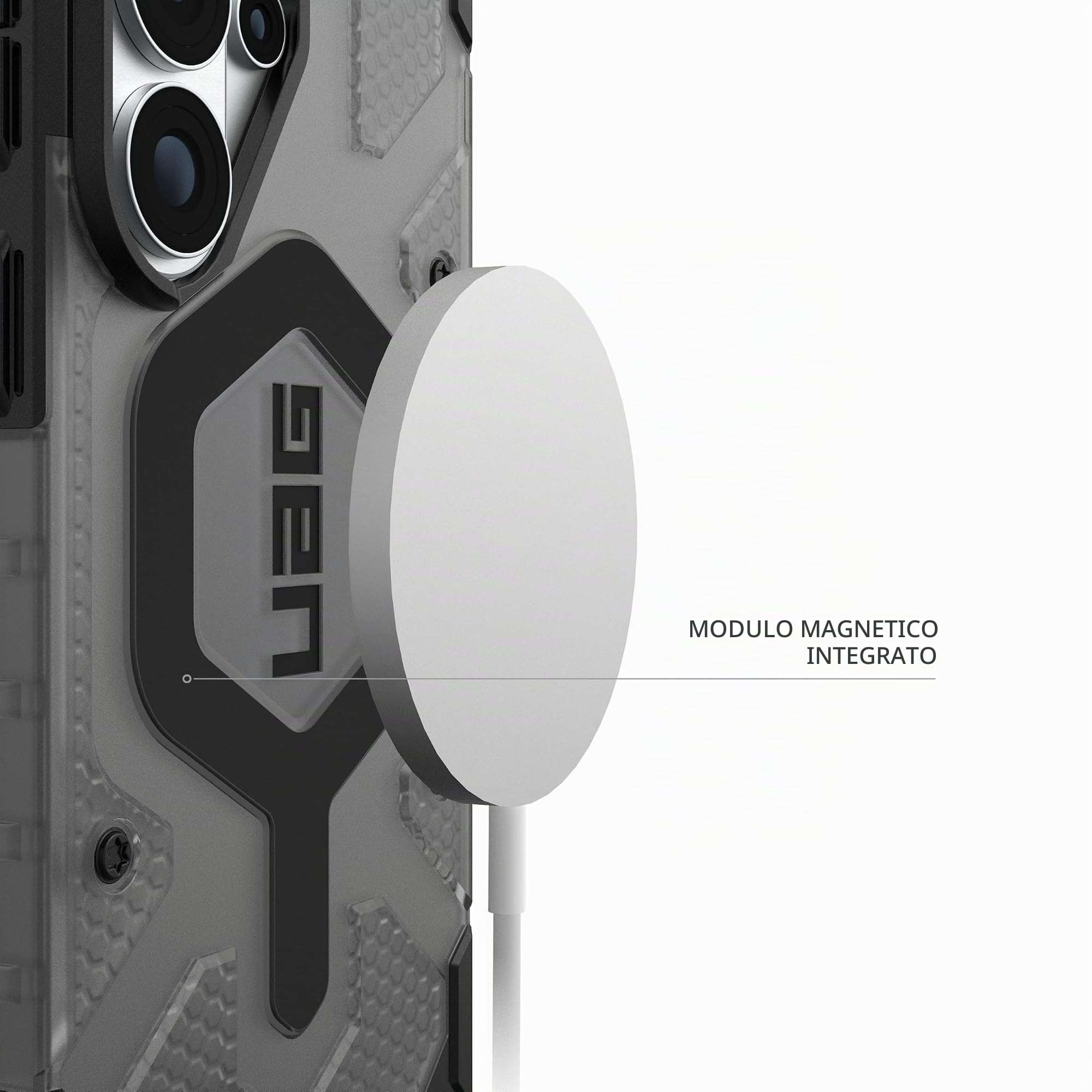 URBAN ARMOR GEAR Pathfinder Custodia Galaxy S26 Ultra | Perfetta aderenza | Resistenza alle cadute di 5,4 m | Modulo magnetico | Bordi rialzati | Tutte le porte accessibili