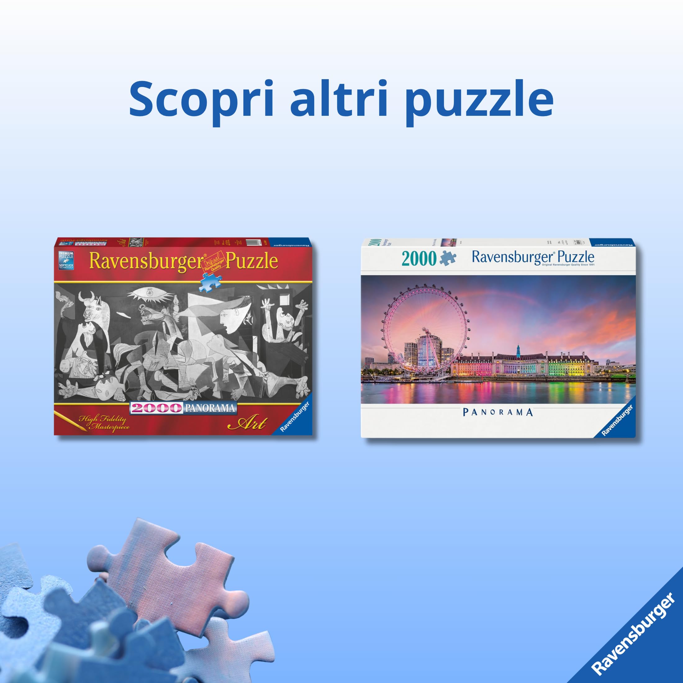 Ravensburger - Puzzle 2000 Pezzi Harry Potter, Puzzle Adulti 14+ 98x75cm | Puzzle Harry Potter da 2000 pezzi, 98x75 cm, per adulti 14+, collezione 2000 pezzi e ideale come idea regalo per tutti i fan.