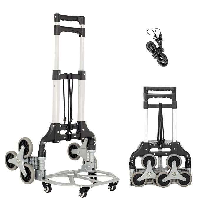 Buy FULLWATT Capacity Folding Hand Truck and Dolly Aluminum Portable