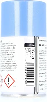 Tamiya 100ml TS-58 Light Pearl Blue 85058
