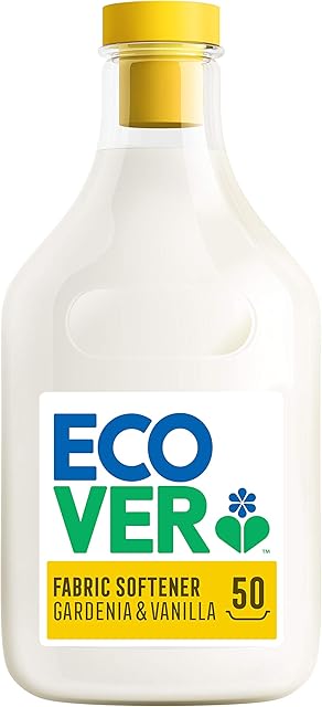 Ecover Fabric Softener Gardenia & Vanilla, 50 Wash,1.5 l (Pack of 1)