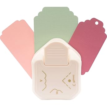 Vaessen Creative 3-in-1 Corner Punch Create Round Corners Tags and Labels Paper Punch for DIY Projects Scrapbooking and Card Making