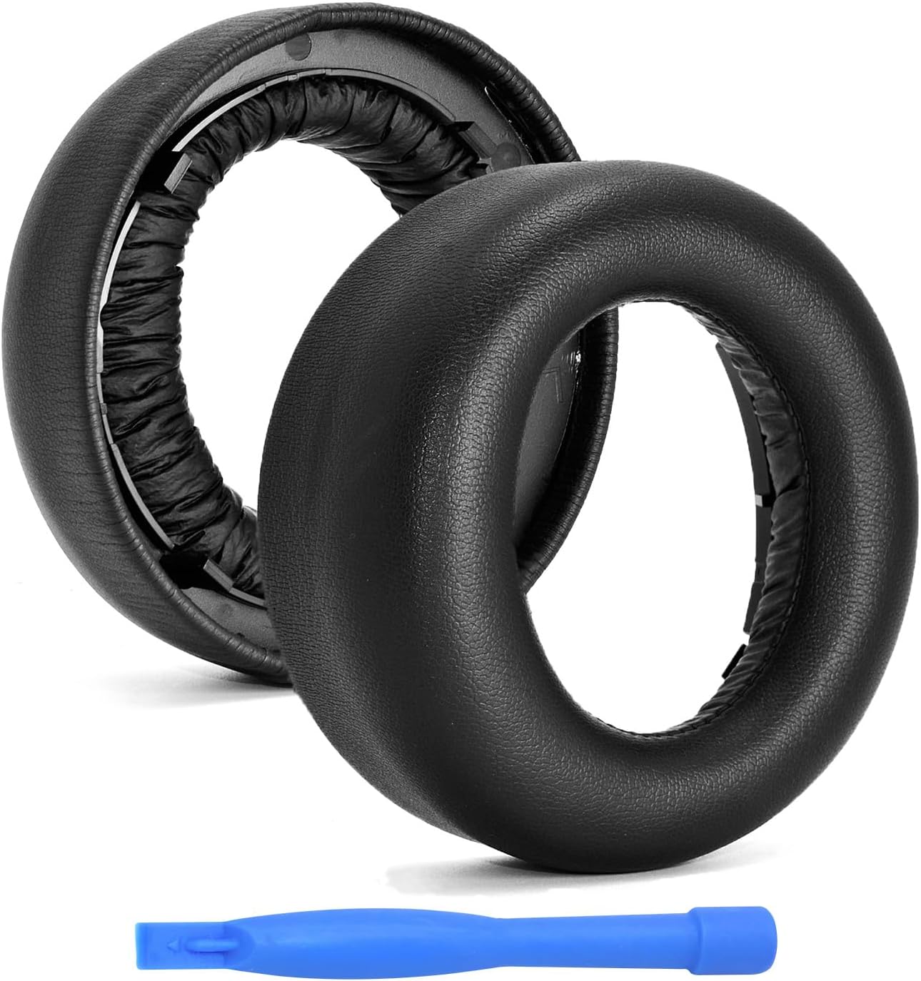 Wicked Cushions Freeze Virtuoso Max Cooling Gel Earpads - Replacement Pads For Corsair Virtuoso Max Headset, Black