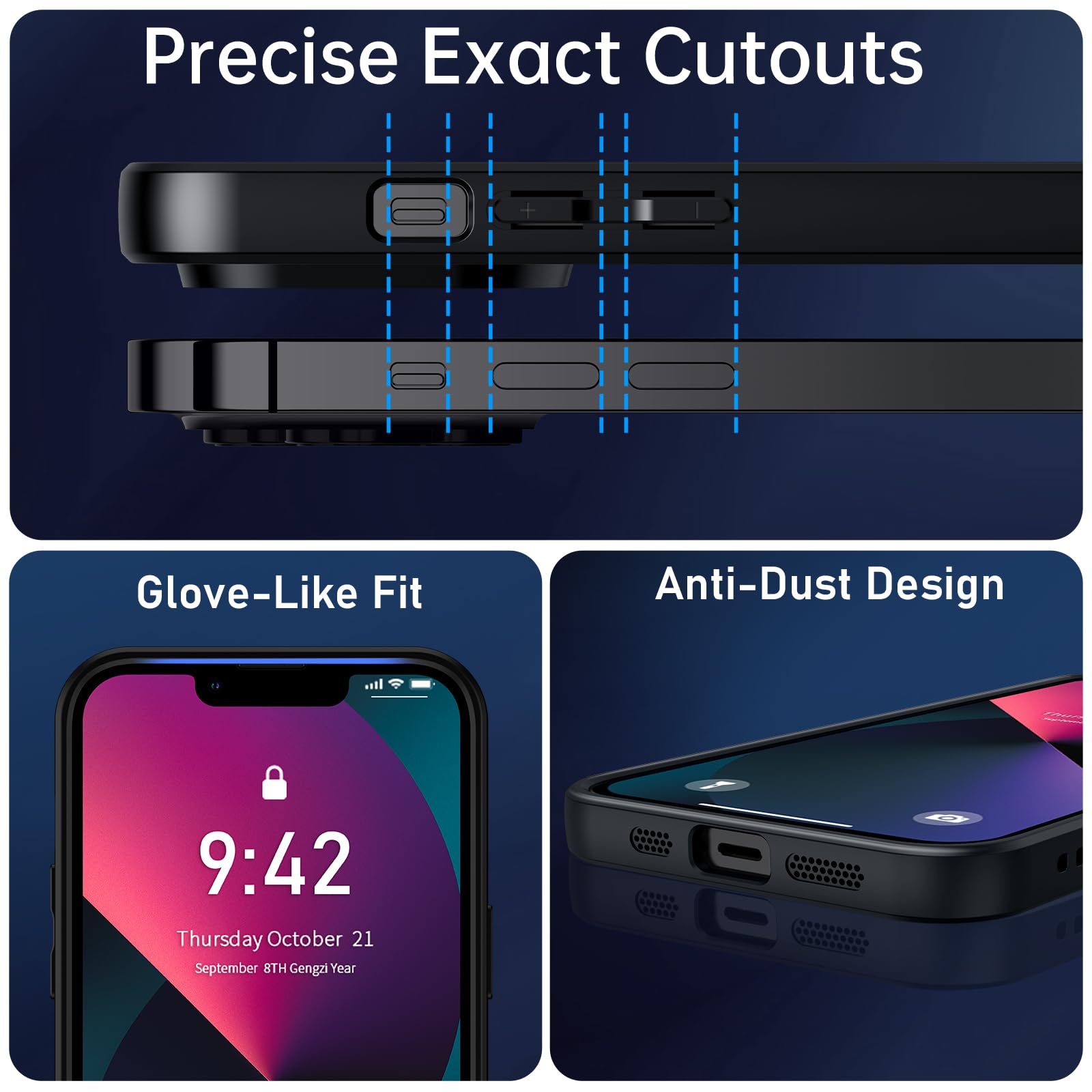 IPhone 13 Mini Case Clear Magsafe Slim Protective Case With Anti-yellowing And Anti-bumping - View #4