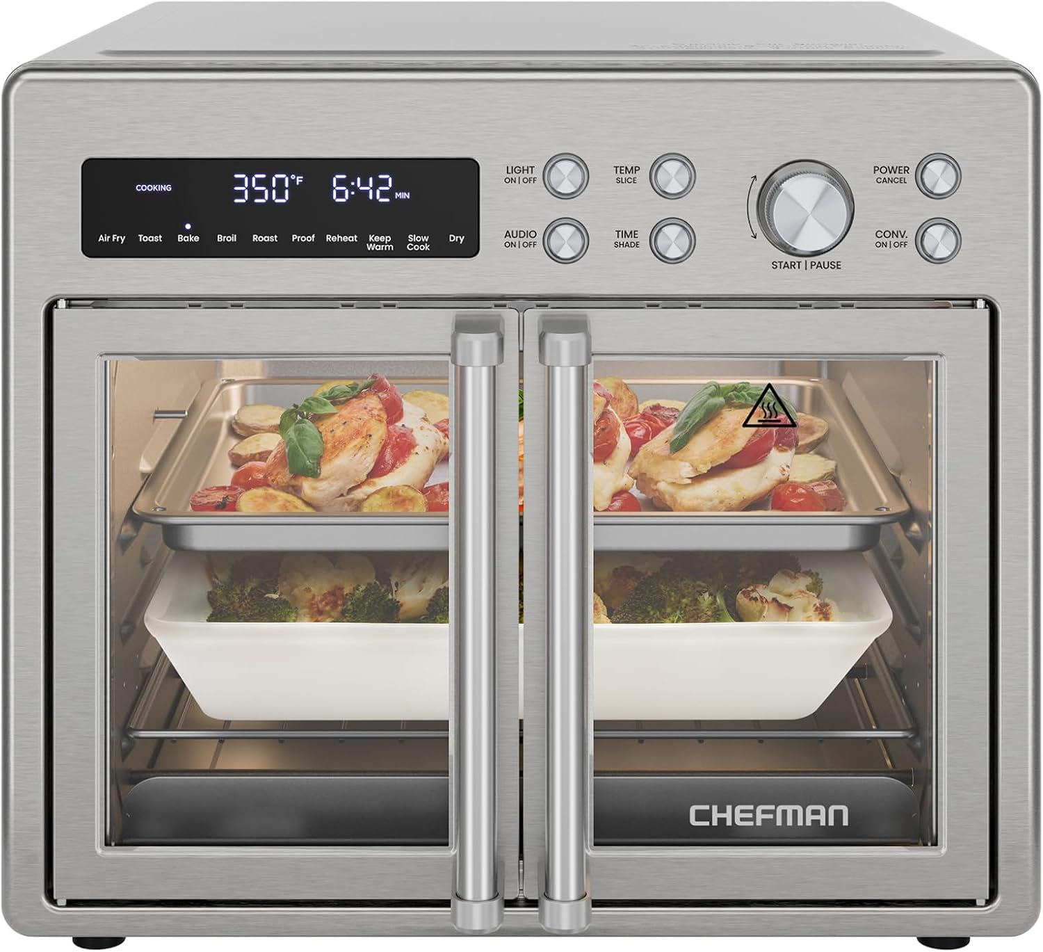 Digital French Door Air Fryer + Oven