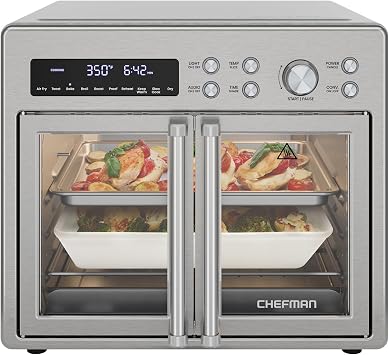 Digital French Door Air Fryer + Oven