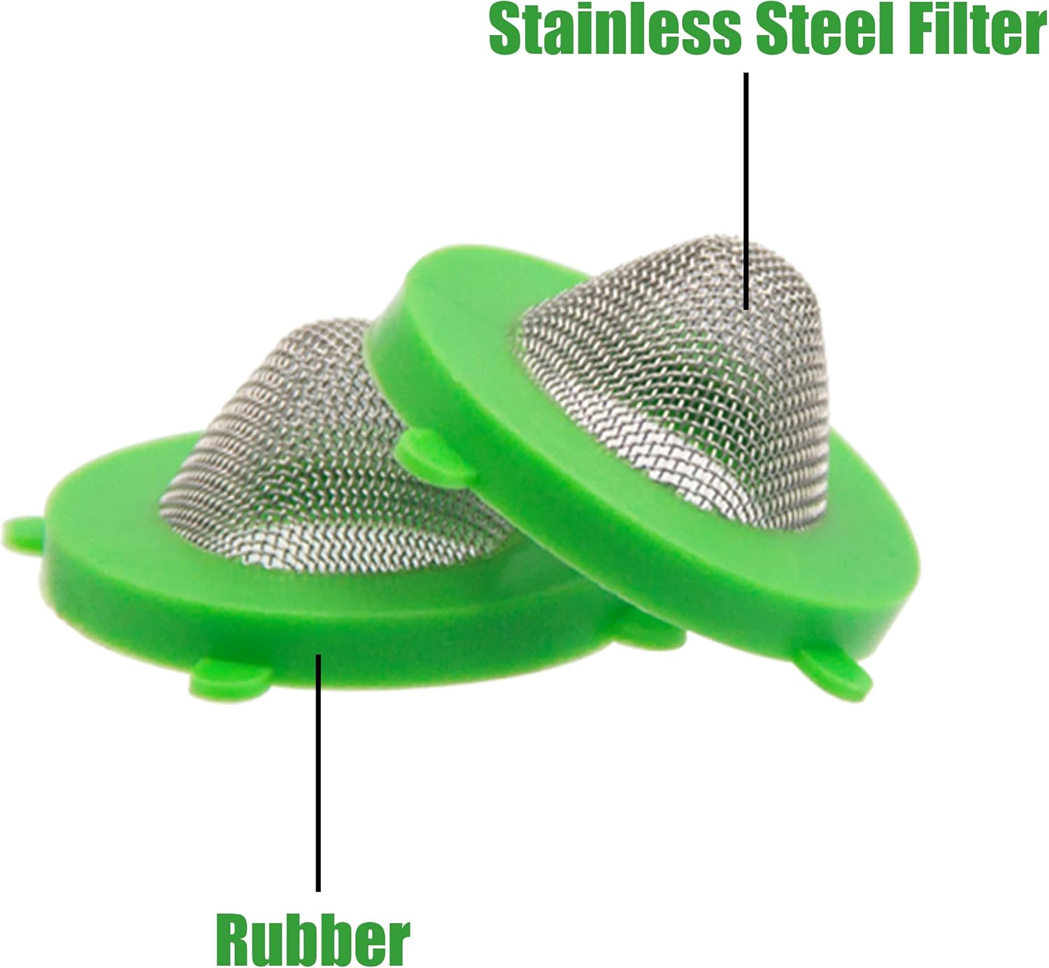 Buy YANWOO Leak Preventing Silicone Washer Gasket with Stainless Steel