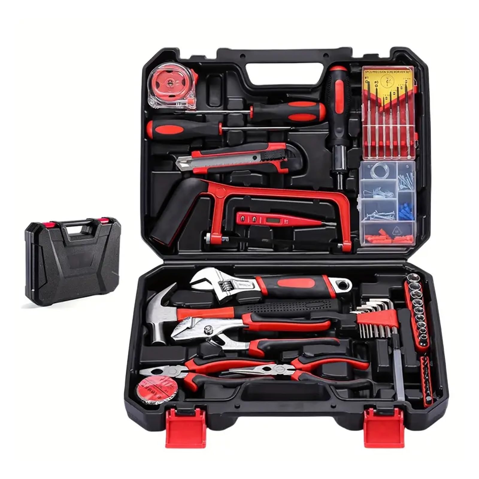 Multi-Purpose 108pc Tool Set – Durable, Portable Repair Kit for Home, Office & Vehicle Needs Versatile Uncharged Tools, laiyong1987
