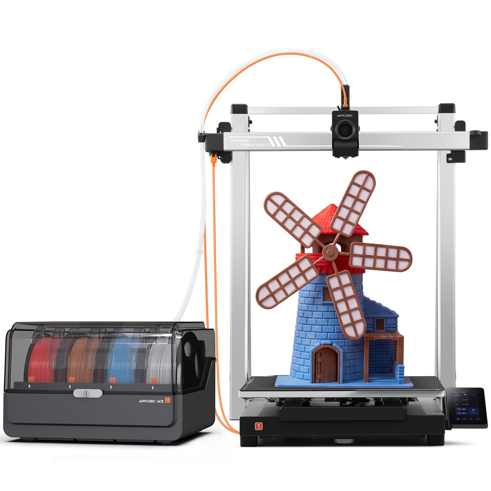 ANYCUBIC Kobra 3 Max V2 Combo 3D Drucker