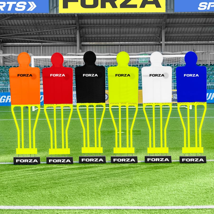 FORZA Ropa de maniquí Free Kick [Paquete de 4] | Tela de poliéster de alta calidad, compatible con maniquíes senior, Elite HD y Airflow