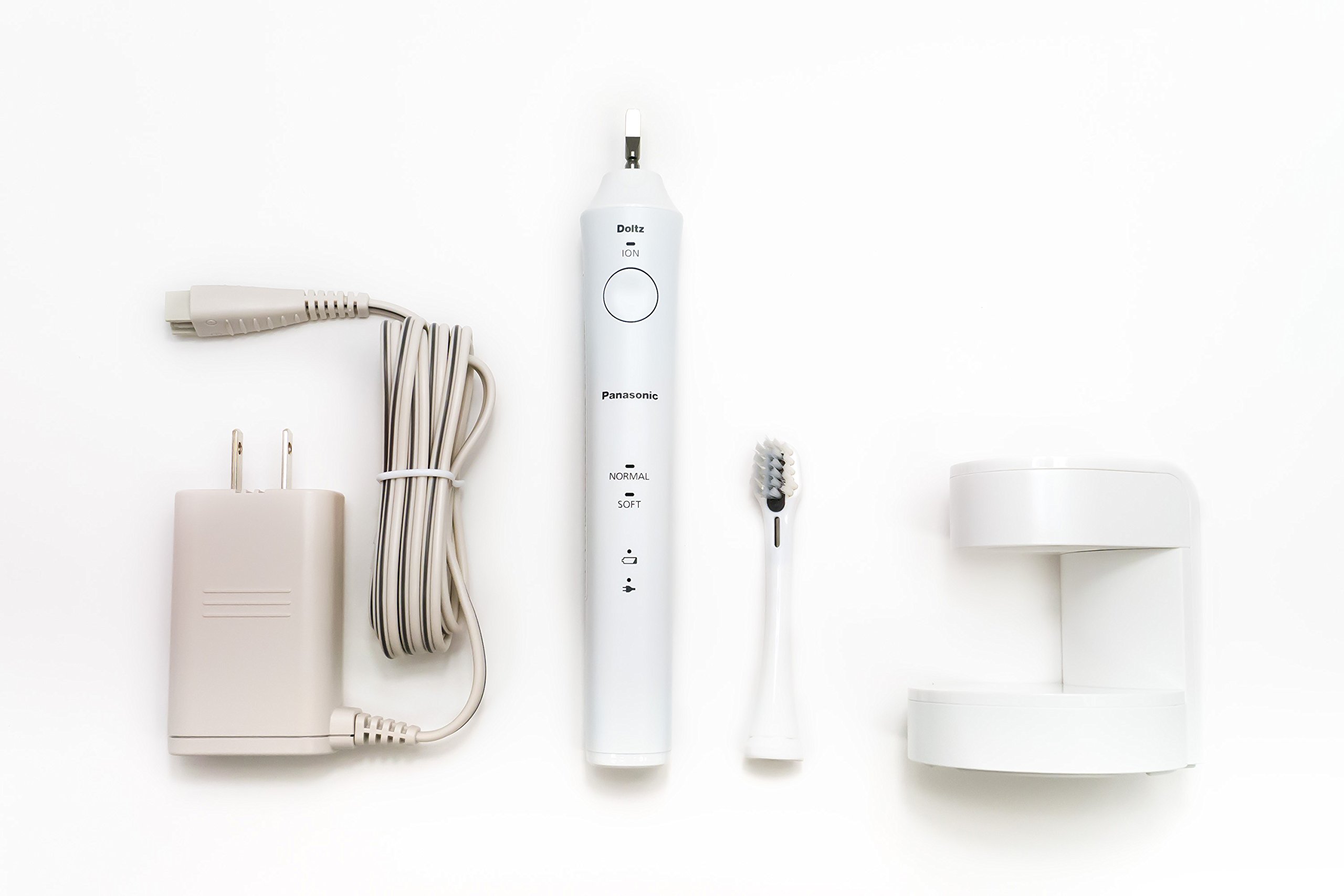 Amazon | パナソニック 電動歯ブラシ ドルツ 白 EW-DE24-W  