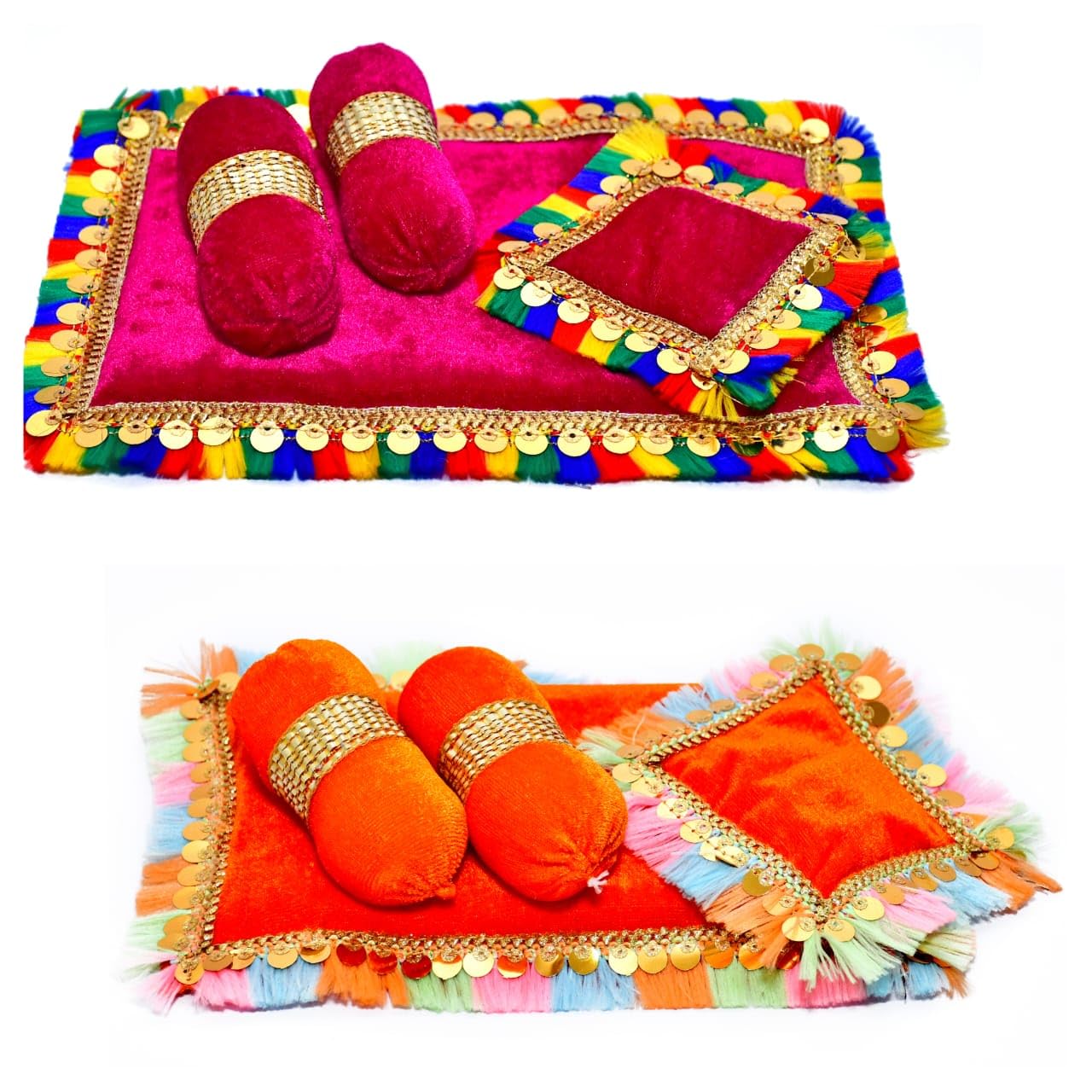 Laddu Gopal Bedding Set - Royal Velvet Design -7