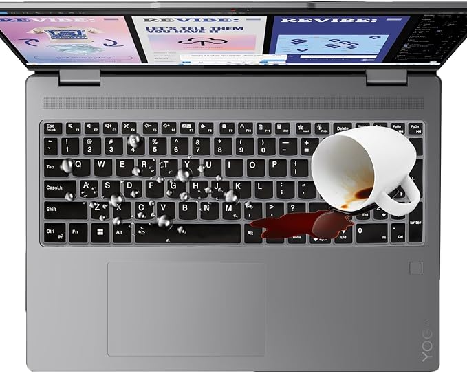 Cubierta de Teclado para Lenovo Yoga Pro 9 16 Pulgadas - Negro miniatura 6