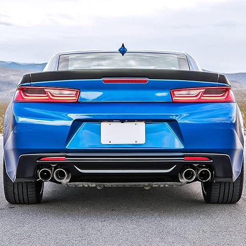 Miniatura 2 de Spec-D Tuning Alerón trasero ABS negro mate compatible con modelos Chevy Camaro 2016-2020